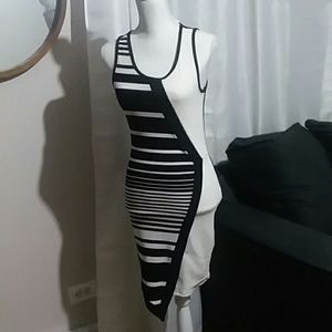 Love J Black & White Dress